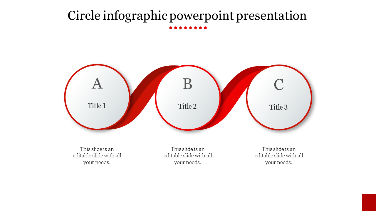 Free - Circle Infographic PowerPoint  Template and Google Slides 